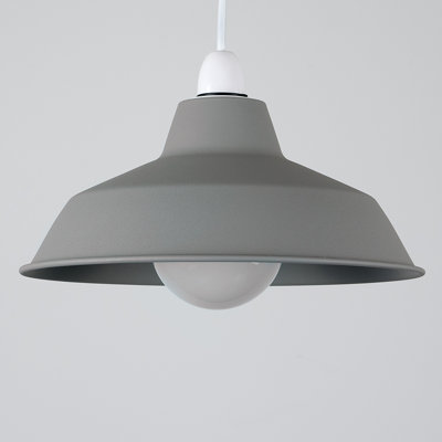 14cm H Metal Bowl Pendant Shade ( Screw On )
