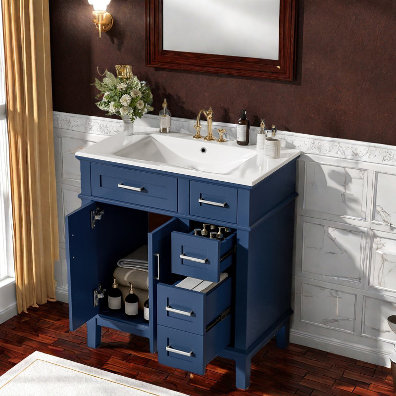 Meuble-lavabo et meuble-lavabo en bois massif