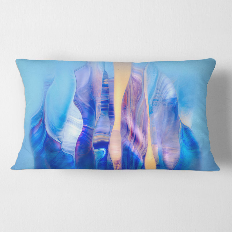 Abstract Throw Pillow
