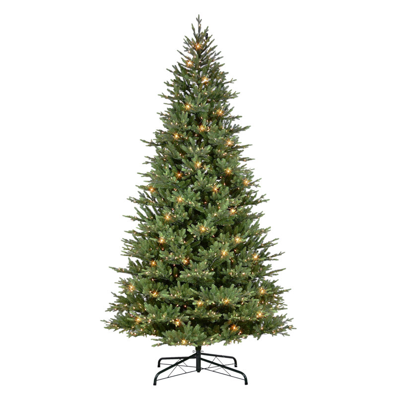 Gulfsa 10' Lighted Artificial Fir Christmas Tree