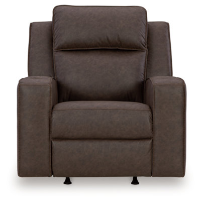 Stockley Faux Leather Recliner