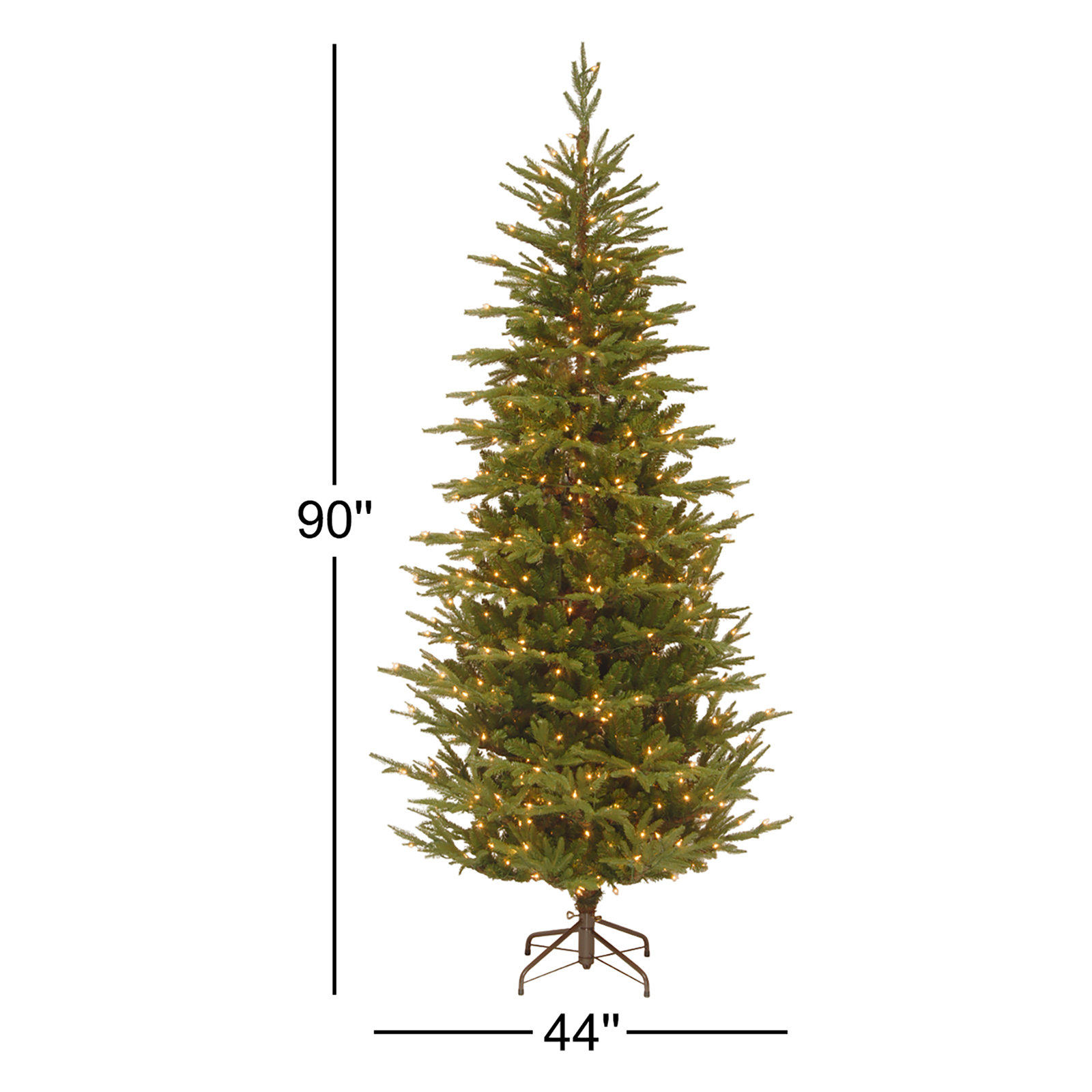 7.5' Pre-Lit Fir Tree