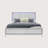 Almera Glitter White Bed-2019194817