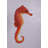 Small Red Seahorse Statue