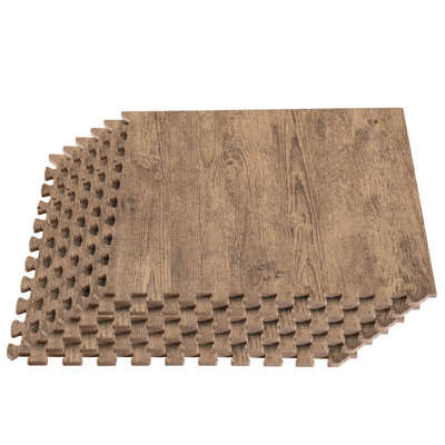 Carreaux de sol en mousse épaisse 3/8 po Forest Floor 100 pieds carrés