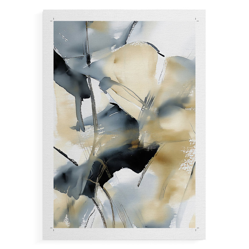 FLORAL Series D XXXVII - Impression sur toile seulement - NON CADRE, H 18 po x l 12 po
