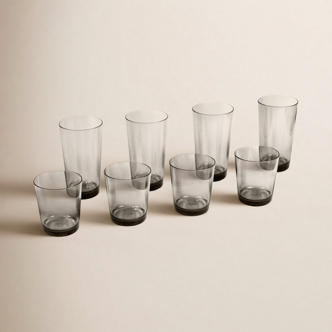 Elton 15oz. Acrylic Drinking Glass Set (Set of 4) Joss & Main 