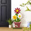 Aphsana trio de fleurs, art de jardin
