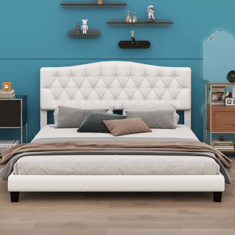 Heyder Upholstered Platform Bed Bed