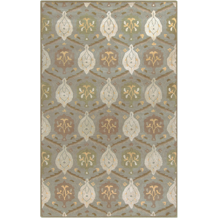 Arnedra Wool Ikat Indoor Rug
