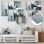 - Décoration murale abstraite en métal-87975553