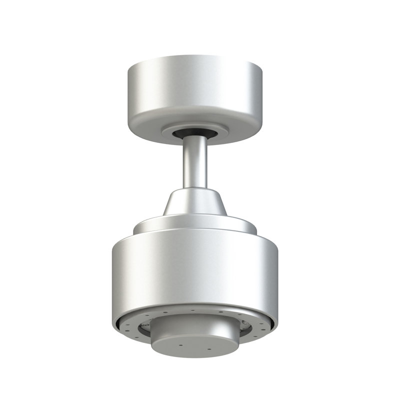 TriAire Custom Indoor/Outdoor Ceiling Fan DC Motor- Silver, Silver