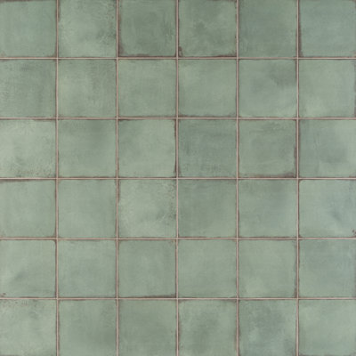 Carreau de porcelaine pour plancher et mur en porcelaine faite à la main 8 "x 8" Bond Tile San Luis (11,19 pieds carrés / caisse)