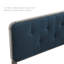 Bridgette Wood Platform Bed with Splayed Legs-1249743605-1249743592