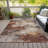 Machine Washable Indoor/Outdoor Xhevrie Paprika Rug-111925073