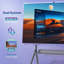 Tableau blanc interactif JYXCN 86 po, tableau blanc 4K, tactile IR, salle de réunion