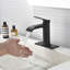 Robinet de salle de bain monocorps et monocommande avec drain-122282123