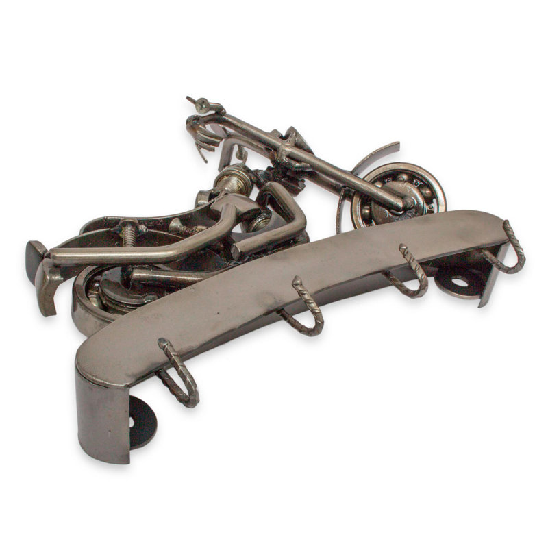 Porte-clés de moto 8,5 po x 7,5 po x 2,4 po Thach