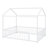 Child-Friendly Montessori Floor Bed Featuring House Silhouette And Fence-1589266863-1589266856