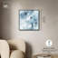 Art Remedy, toile abstraite bleue délavée où les nuages se rassemblent II-111143031-111143036