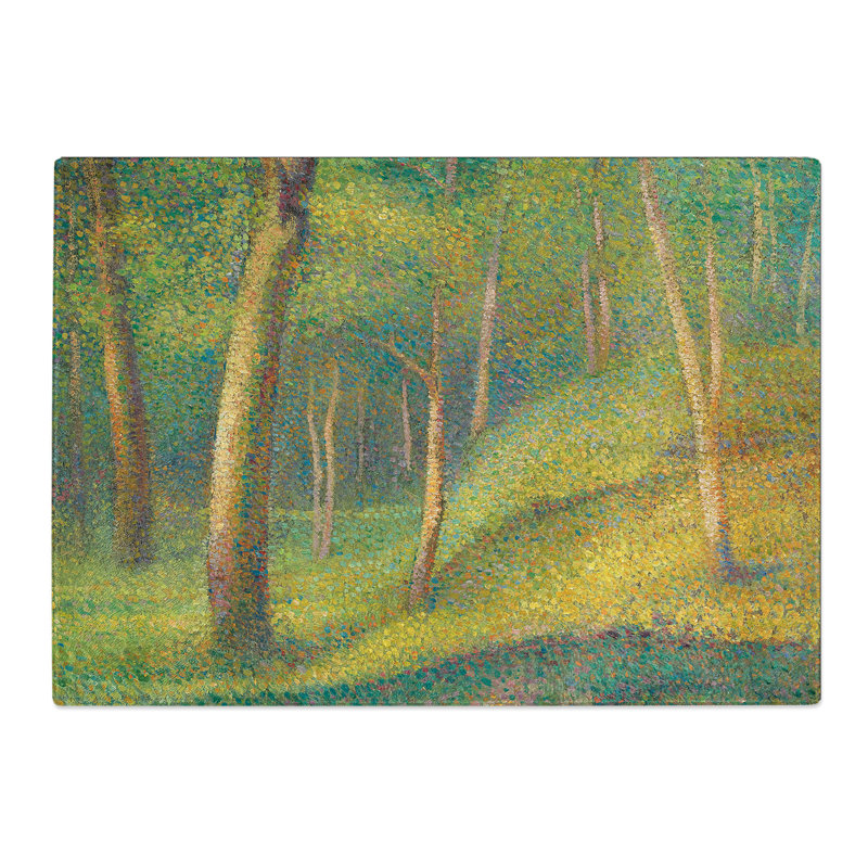 Woodland Forest by Henri Le Sidaner Chopping Board, 0.4cm H x 20cm W x 28.5cm L