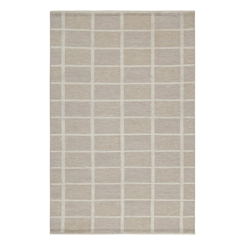 Scandinavian Wool Geometric Area Rug, Rectangle 12' x 16'
