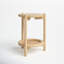 Hedda Natural Wood/Rattan 20"H Side Decorative and Useful Table with Mango Wood, MDF, and Rattan Construction for Stylish and Practical Storage Accent Furniture