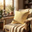 Saffron Love Square Indoor/Outdoor Pillow Cover & Insert-283222042