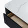 Demarre Modern TV Stand for Projector, Faux Marble Media Console with Drawers, Pre-assembly
