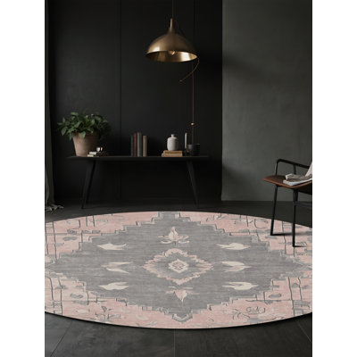 Silky Soft Plush Grey Area Rug