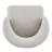Crystalle Upholstered Swivel Barrel Chair