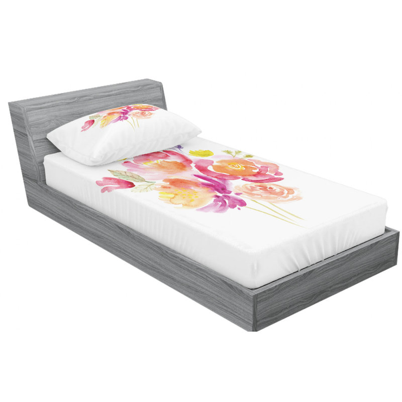 Microfiber Sheet Set, Twin XL Sheet Set with Fitted Sheet