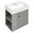 21.6" Bathroom Vanity With Ceramic Top-115583807