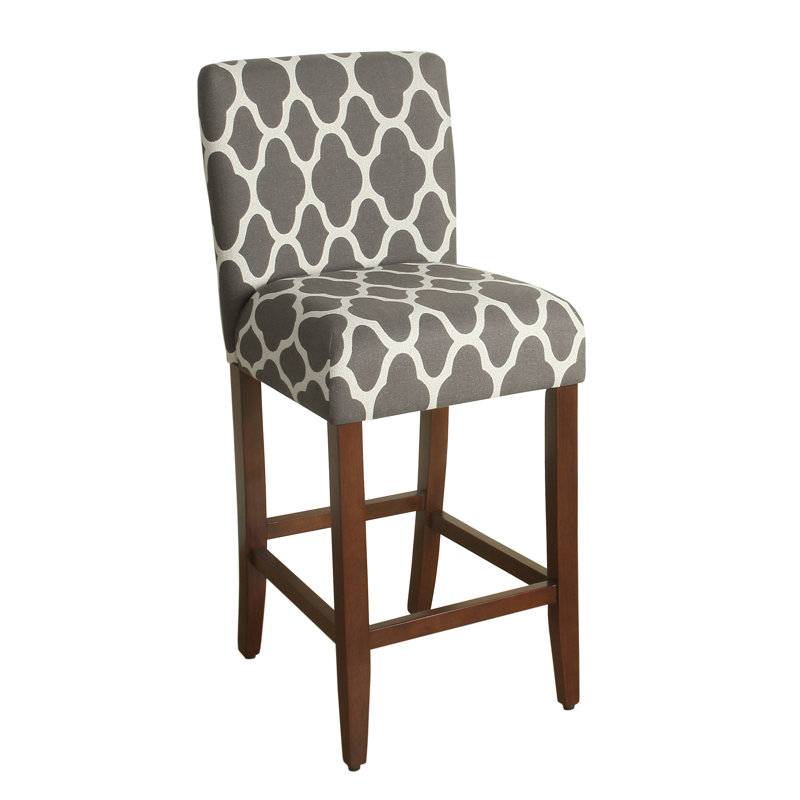 Tabouret de bar et de comptoir Vioria, Gris chaleureux, Tabouret de bar (siège d'une hauteur de 29 po)