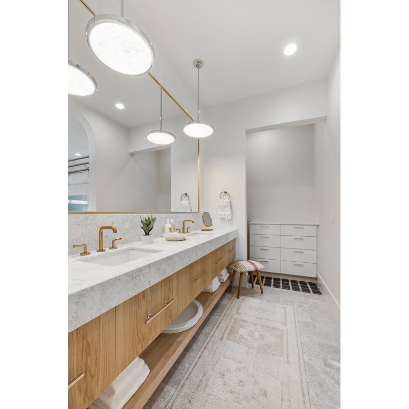 Draper 1 - Light Single Pendant, Aged Brass