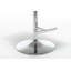 Able Swivel Upholstered Adjustable Height Counter Stool with Metal Frame-1151442597