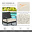 Ensemble de coussins de chaise de patio Aoodor-161625938-135501896