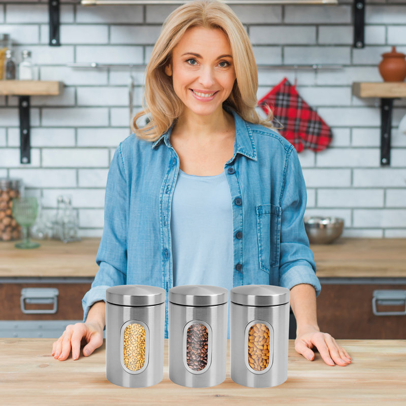 Metal Canister - Set of 3