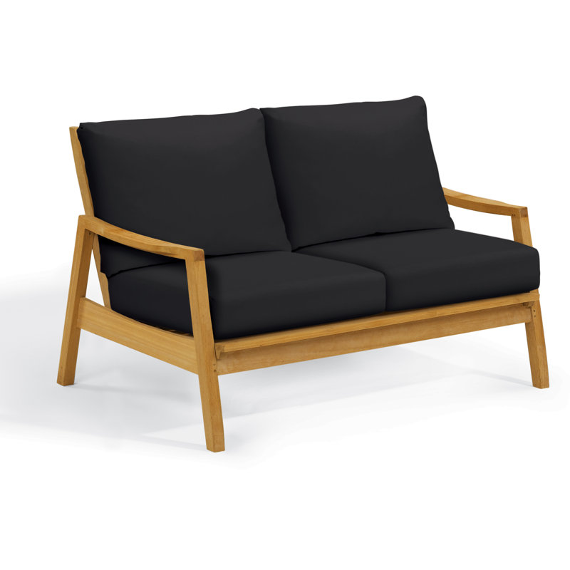 Siena Loveseat, Black Onyx