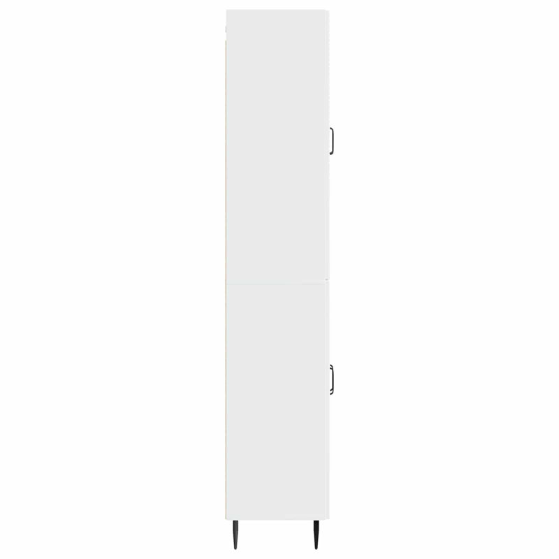 Storage Cabinet, High Gloss White