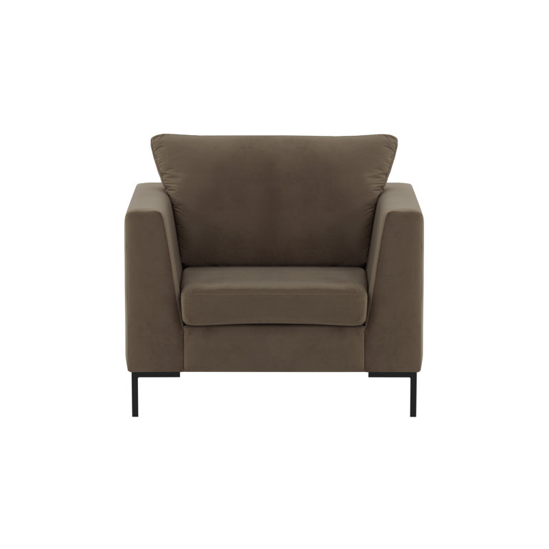 Holiday Velvet Armchair, Elephant