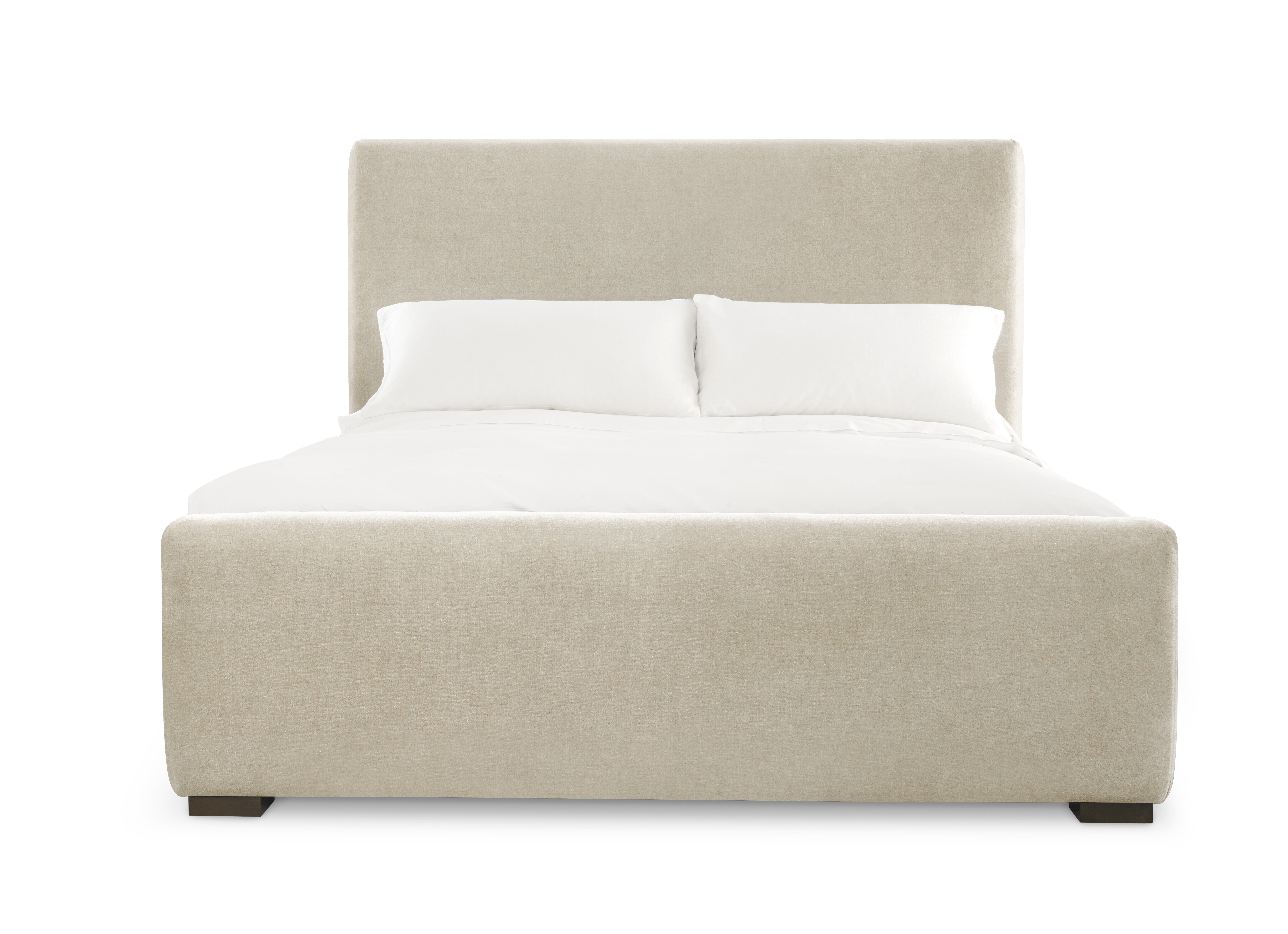 Gentry Upholstered Low Profile Standard Bed Brownstone Furniture King