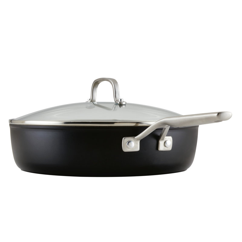 KitchenAid® Hard Anodized Ceramic Nonstick Saute Pan with Lid, 5-Quart