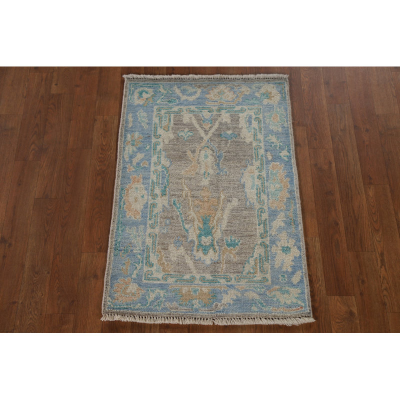 Tapis teint à la main Oushak