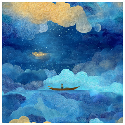Couvre-lit matelassé Starry Night Sky 