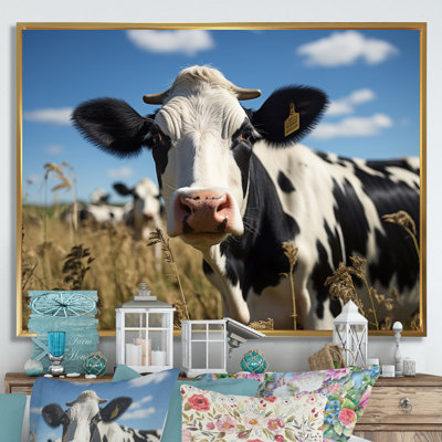 Cow Majestic II - Animals Canvas Prints