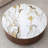 35.4" Round Faux Marble Tabletop Coffee Table