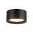 Napoleon 7-in (3-in Height) Black dimmable LED Semi-Flush Mount-124959451-124959449