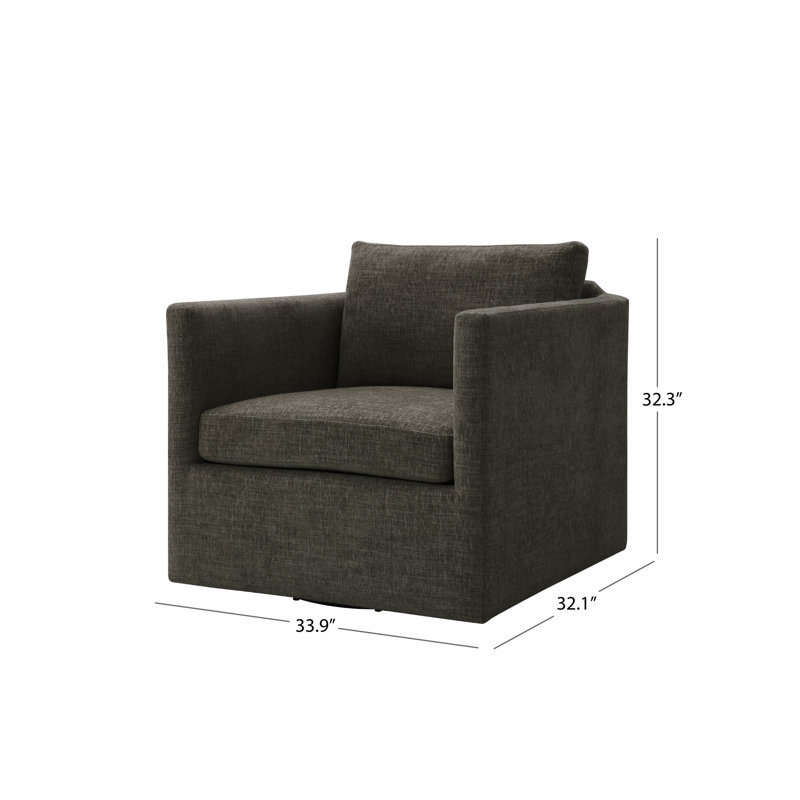Swivel Chair,, Charcoal