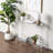 30" Acrylic Console Table with Shelf